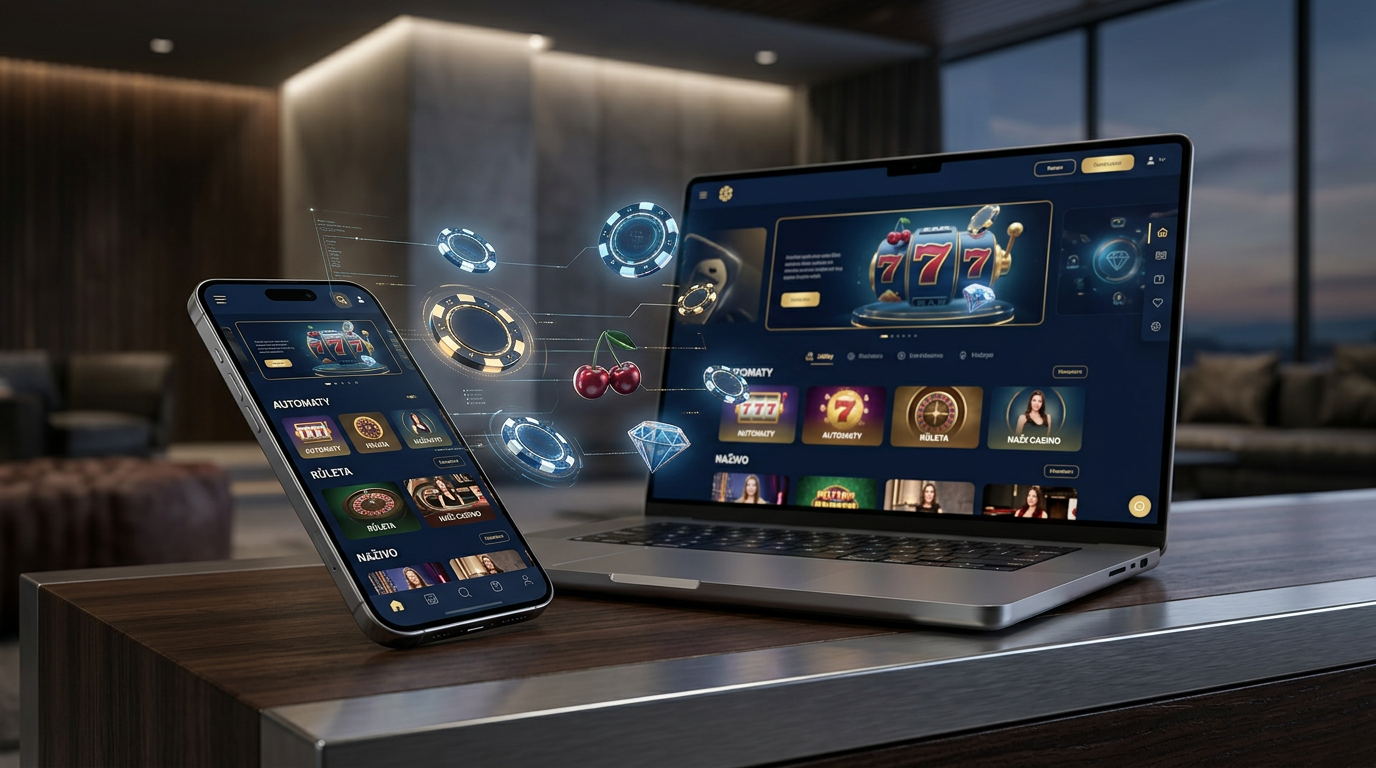 Moderní zahraniční online casino na mobilu a notebooku